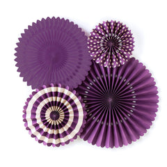 Purple Paper Fan Pinwheel Backdrop S5082 - Pretty Day