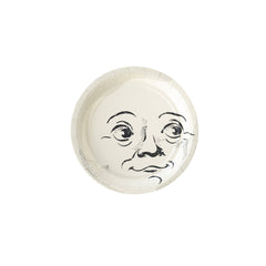 Night Sky Full Moon Plate Small 8pk M0151 - Pretty Day