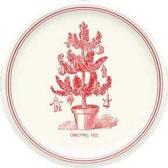 Vintage Christmas Paper Plates S3159 - Pretty Day