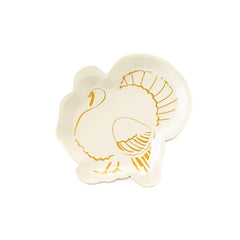 Gold Turkey Shaped Plate 8ct S4136 - Pretty Day
