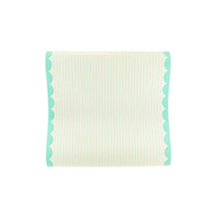 Blue Scalloped Paper Table Runner S9152 - Pretty Day