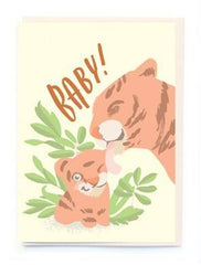 Baby Tiger Greeting Card - Noi Publishing - Pretty Day