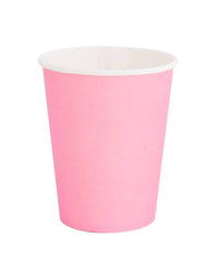 Bubblegum Pink Paper Party Cups- 8 pk s4183 - Pretty Day