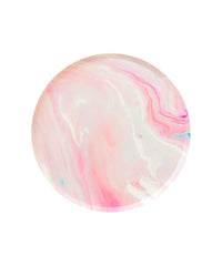 Pink Marble Dinner Plates - Large S7124 - Pretty Day