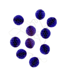 2" Dark Blue Honeycomb Mini Balls - 10 Pack S1104 - Pretty Day