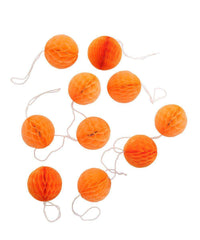 2" Orange Honeycomb Mini Balls - 10 Pack S3030 - Pretty Day