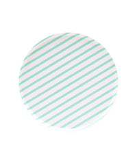 Mint Stripes Side Plates - Small S7156 - Pretty Day