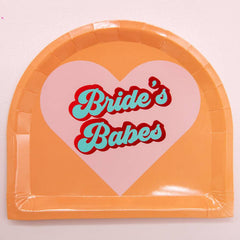 RetroBride's Babes Large Dinner Plate Set 8pk S4139 - Pretty Day