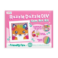 Friendly Fox Razzle Dazzle D.IY. Gem Art Kit S8038 - Pretty Day