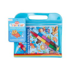 Superkids and Pets Mini Traveler Coloring and Activity Kit S8135 - Pretty Day