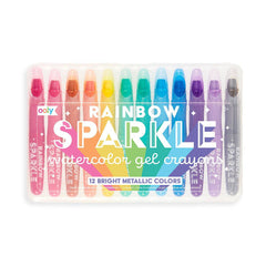 Rainbow Sparkle Metallic Gel Crayons S3053 - Pretty Day