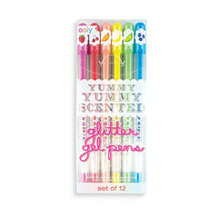 Yummy Yummy Scented Gel Pens - Set of 12 S2179 - Pretty Day