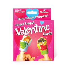 Fairy Finger Puppet Valentines Day Cards S2185 - Pretty Day