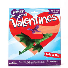 Flying Dragons Valentines Cards S7122 - Pretty Day