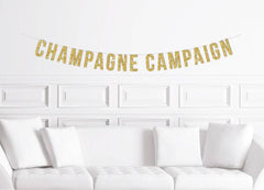 Champagne Campaign Banner - Pretty Day