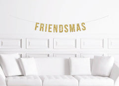 Friendsmas Christmas Party Banner - Pretty Day