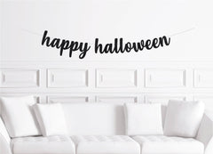 Happy Halloween Party Banner - Pretty Day