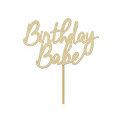 Birthday Babe Cake Topper - Pretty Day