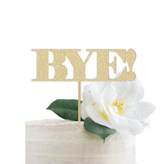 Bye Cake Topper - Pretty Day