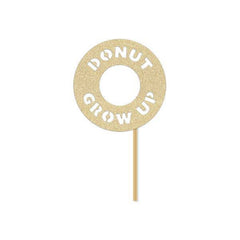 Donut Grow Up Cake Topper - Pretty Day