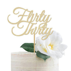 Flirty Thirty Cake Topper - Pretty Day