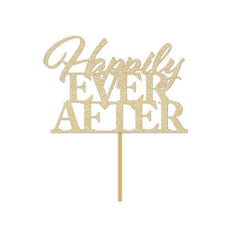 Happily Ever After Wedding Cake Topper - Pretty Day