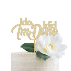 I do I did I'm done Cake Topper - Pretty Day