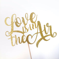 Love is in the Air Cake Topper - Pretty Day