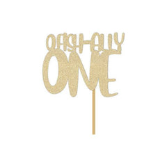 O Fish Ally One Cake Topper - Pretty Day