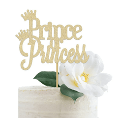 Prince or Princess Cake Topper - Pretty Day