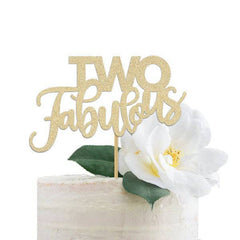 Two Fabulous Cake Topper - Pretty Day