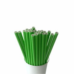 Lime Green Paper Straws S5102 - Pretty Day