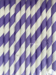 Purple Eco Friendly Paper Straws S4077 - Pretty Day