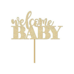 Welcome Baby Cake Topper - Pretty Day