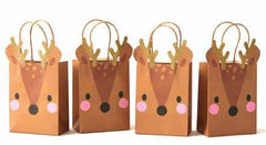 Glitter Reindeer Treat Bags - Pretty Day