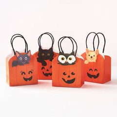 Pumpkin Animal Treat Bags- 8pk M0009 - Pretty Day