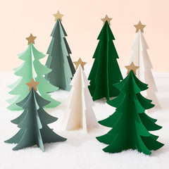 Paper Christmas Trees - 3D Decorations M1065 - Pretty Day