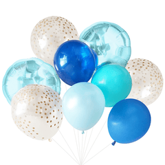 Blue Party Balloon Bouquet S8095 - Pretty Day