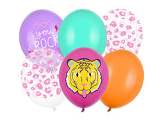 Rock And Roll Party Balloon- 6pk S9185 - Pretty Day