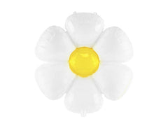 White Daisy Flower Jumbo Foil Balloon S2032 - Pretty Day