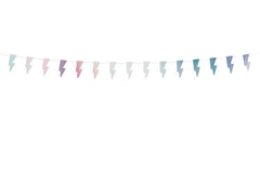 Iridescent Lighting Bolt Banner S1107 - Pretty Day