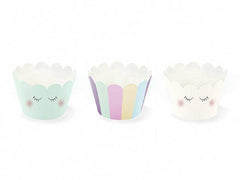 Pastel Unicorn Cupcake Liners- 6pk S1091 - Pretty Day
