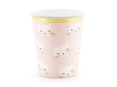 Kitty Cat Paper Cups -6pk S7077 - Pretty Day