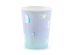 Ocean Mermaid Party Paper Cups - 6 pk S9168 - Pretty Day