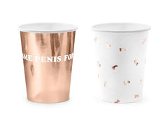 Same Penis Forever Bachelorette Cups- 6pk S9220 - Pretty Day