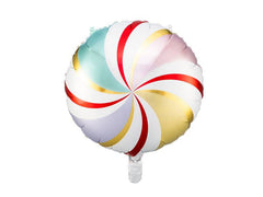 Multicolor Swirly Lollipop Foil Balloon S2122 - Pretty Day