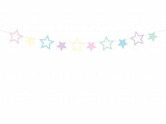 Pastel Unicorn Star Garland S1005 - Pretty Day