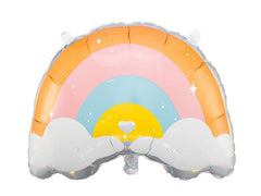 Pastel Rainbow Jumbo Foil Balloon S4122 - Pretty Day