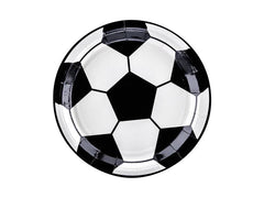 Soccer Ball Shaped Plates- 6pk S3169 - Pretty Day