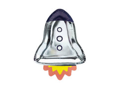 Space Rocket Party Plates S9219 - Pretty Day